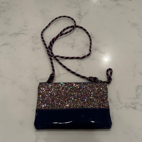 Crewcuts Other - Crewcuts kids Sparkling Multicolor and Navy Crossbody Bag